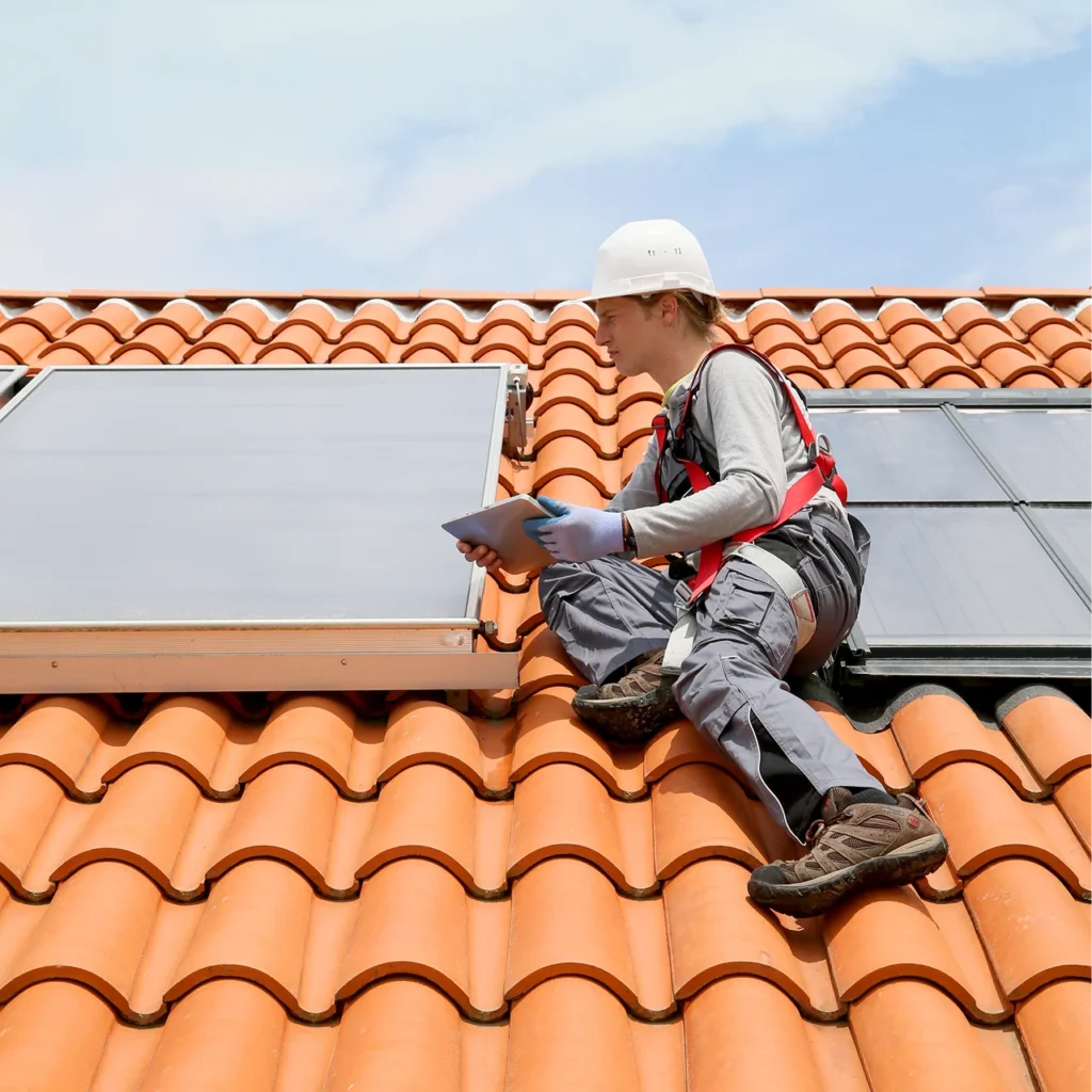 roof repair with roofing company